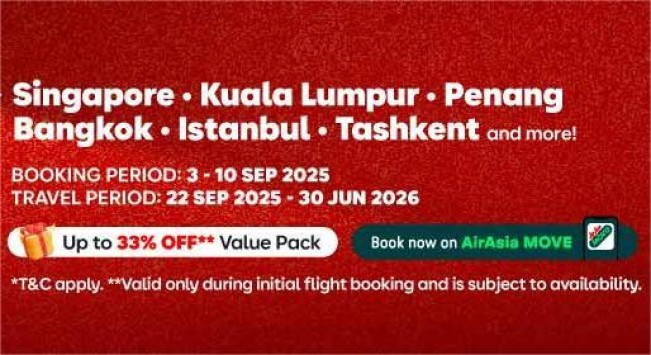 Promo AirAsia 3 September 2025. (airasia.com)